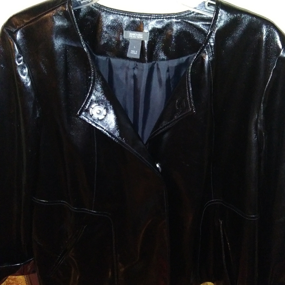 Reaction Kenneth Cole Leather Jacket